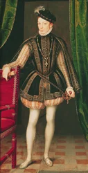 Porträt von Karl IX., 1560
